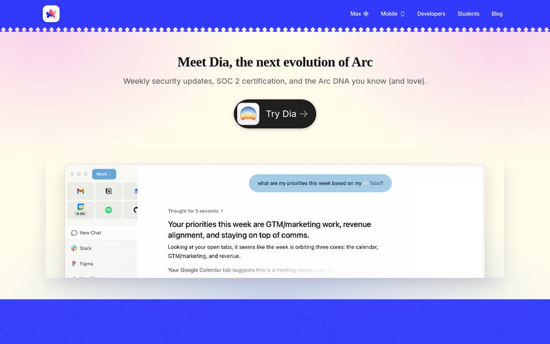 A cloned and rebranded Arc site