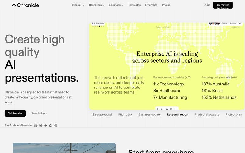 A cloned and rebranded Chronicle site