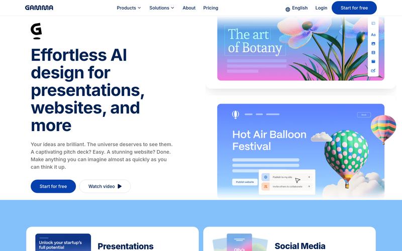 A cloned and rebranded Gamma site