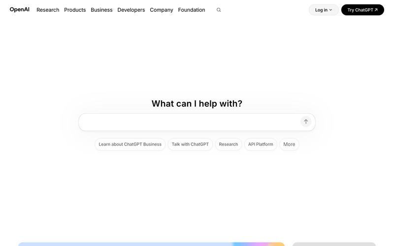 A cloned and rebranded OpenAI site