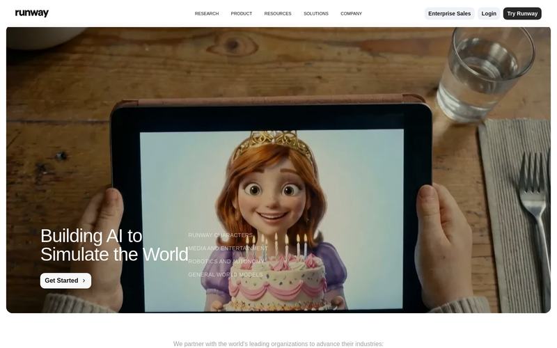 A cloned and rebranded Runway site